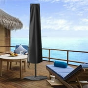 Savings Patio Umbrella Cover,Waterproof Umbrella Covers for Outdoor Umbrellas,Oxford Fabric Patio Umbrella Covers with Zipper and Rod,For 9ft to 12ft Garden Outdoor Round Umbrella
